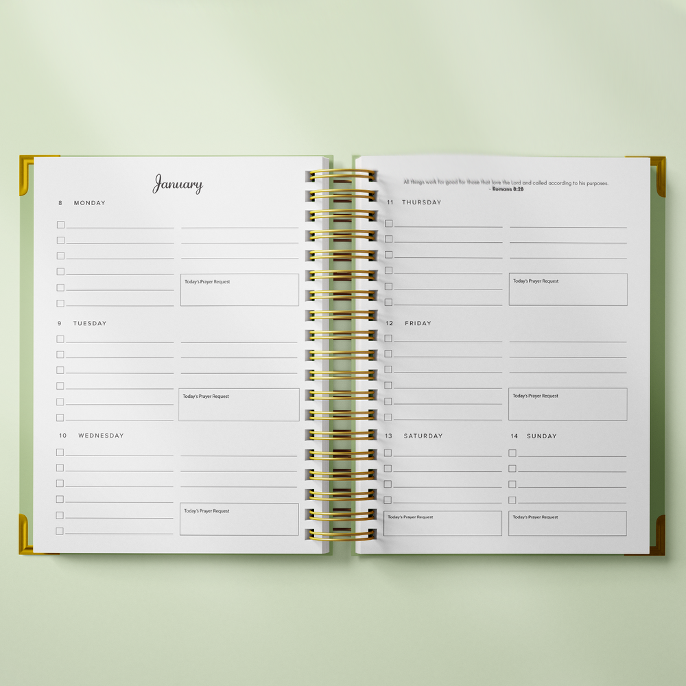 2024 Weekly Planner: Ms Faith