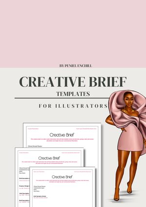 Creative brief Templates for illustration