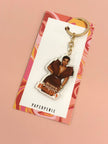 Brown sugar beauty Keyring
