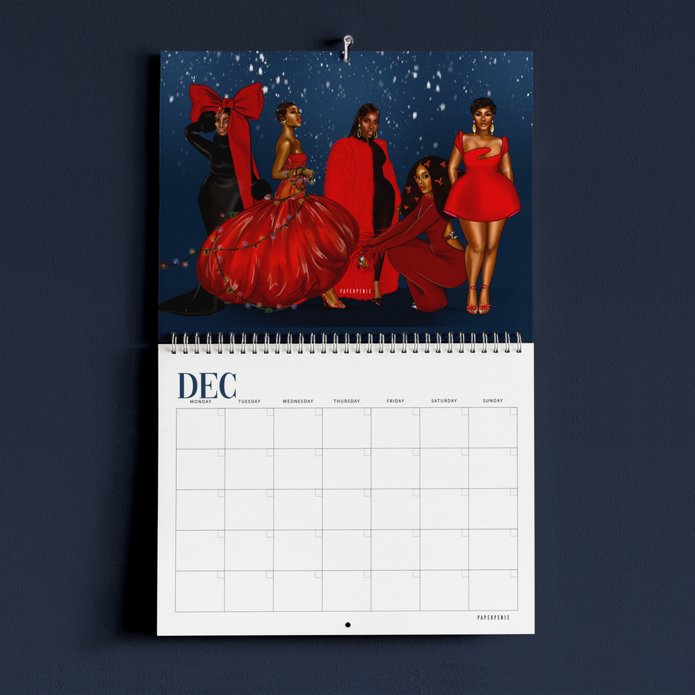 Undated Calendar