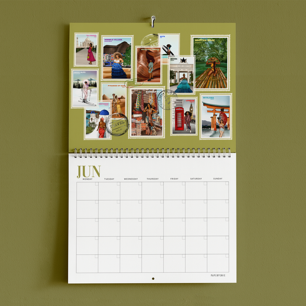 Undated Calendar