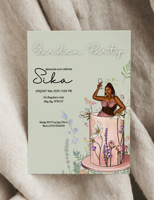 Garden Party Invite