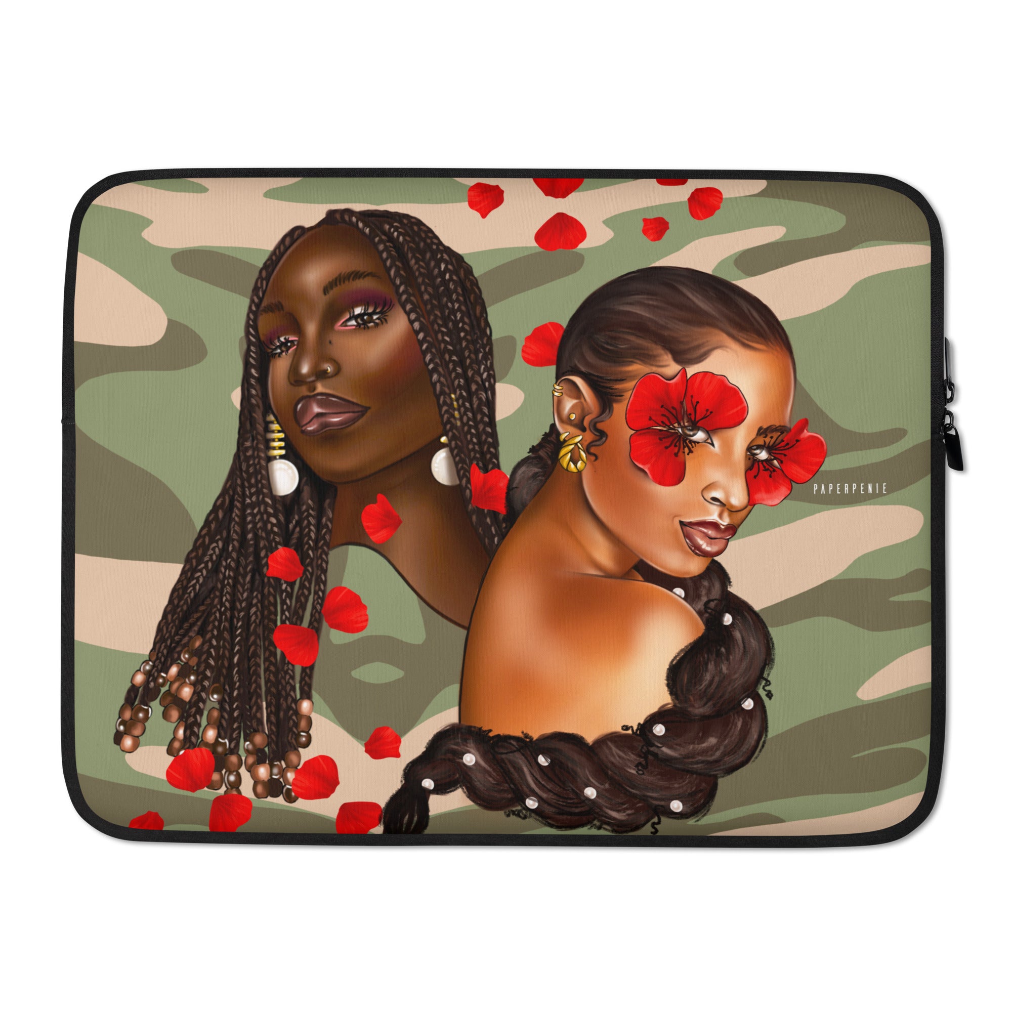 Camo Rose Laptop Sleeve