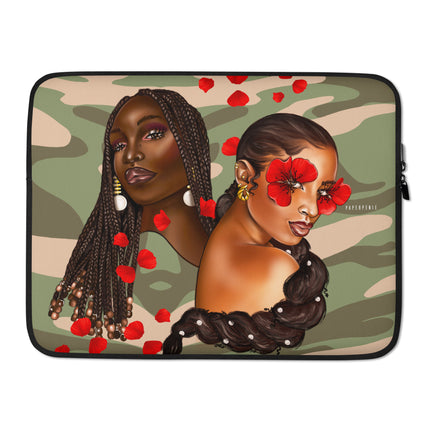Camo Rose Laptop Sleeve