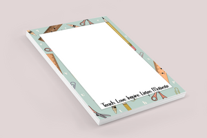 Daphne Teacher mini notepad