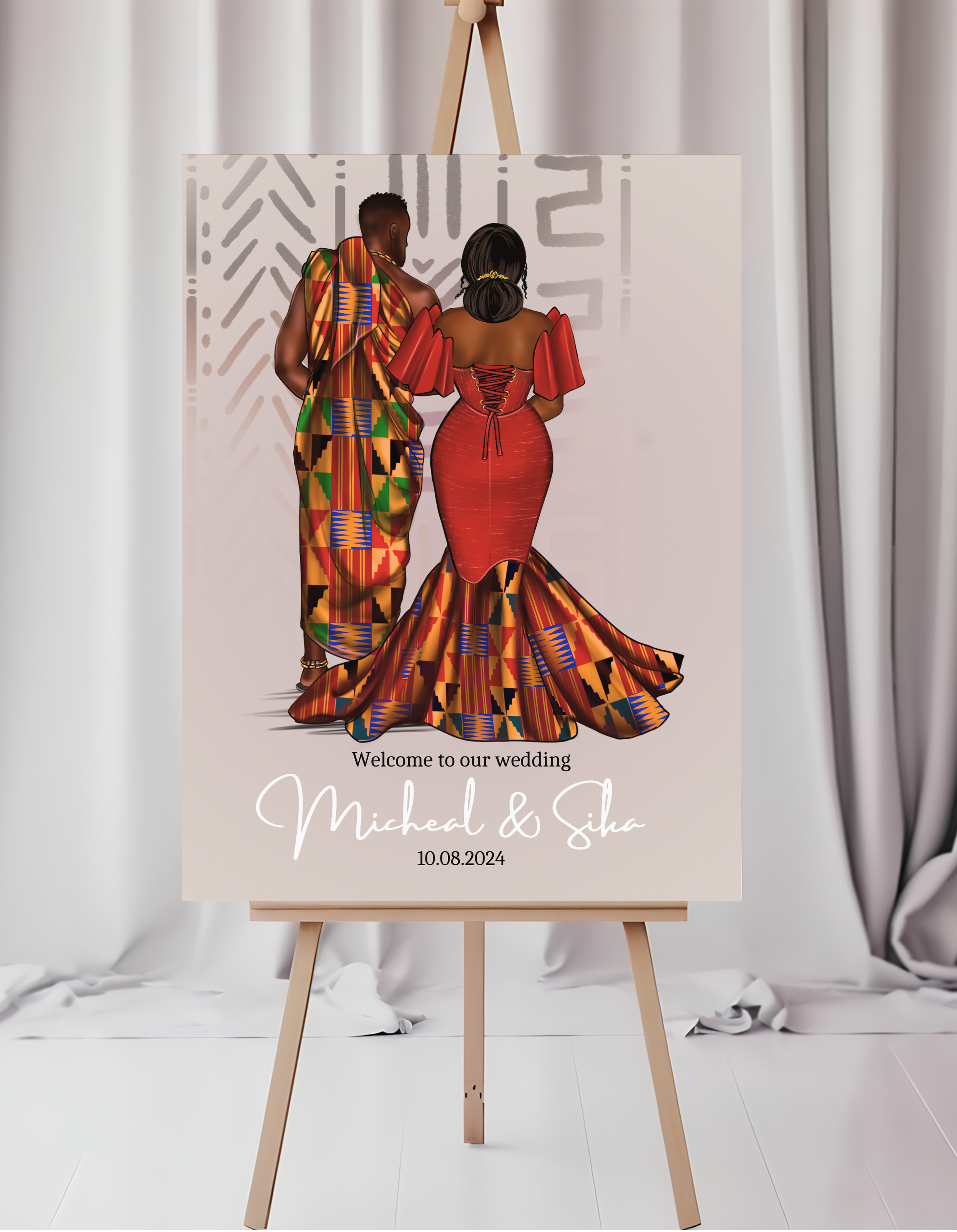 Red Kente Collection Bundle
