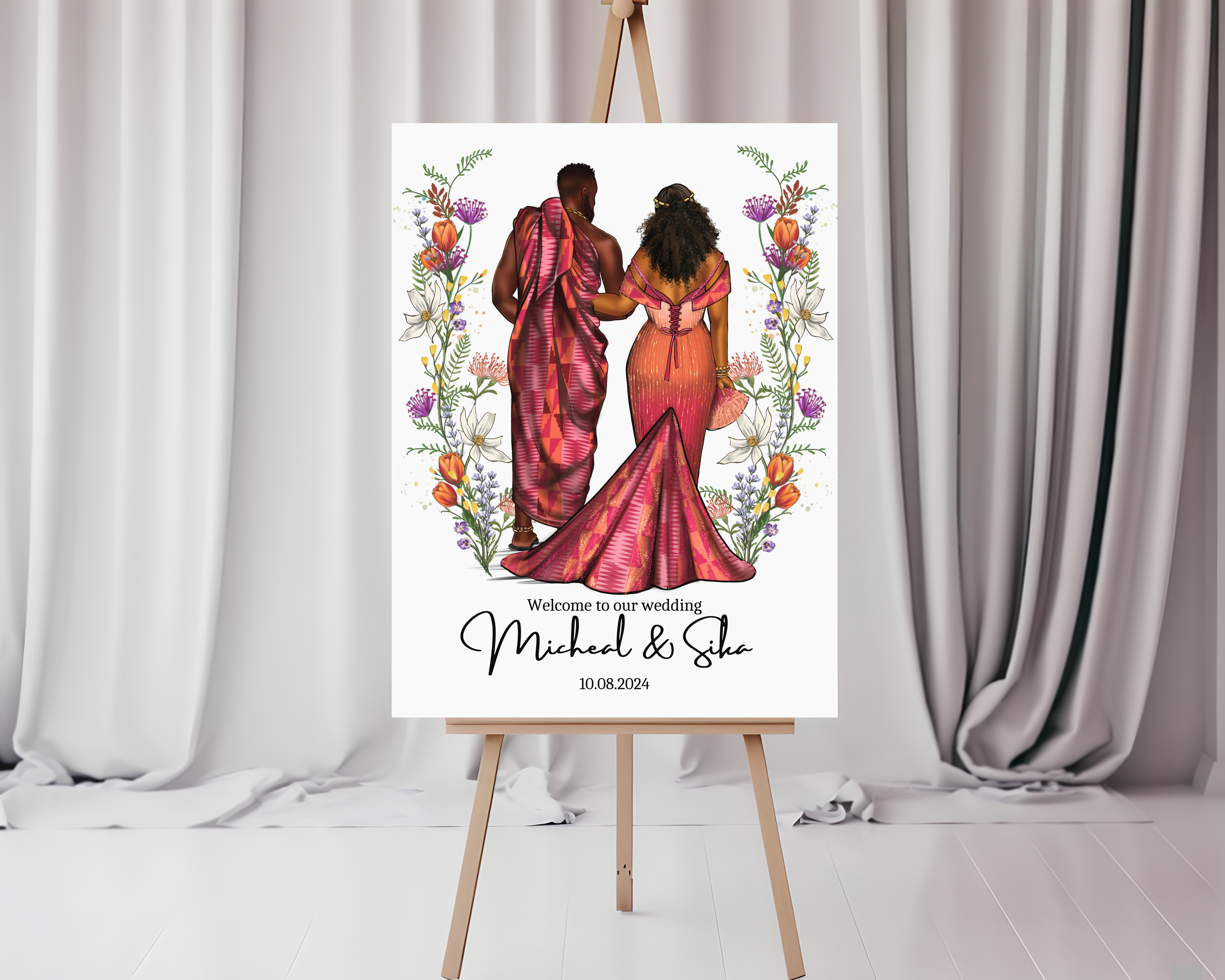 Pink Kente Collection Bundle