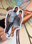 Gratsia Sticker duo