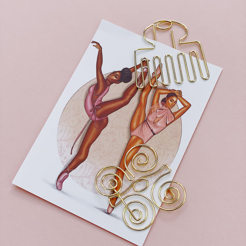 Adinkra paper pins/ clips