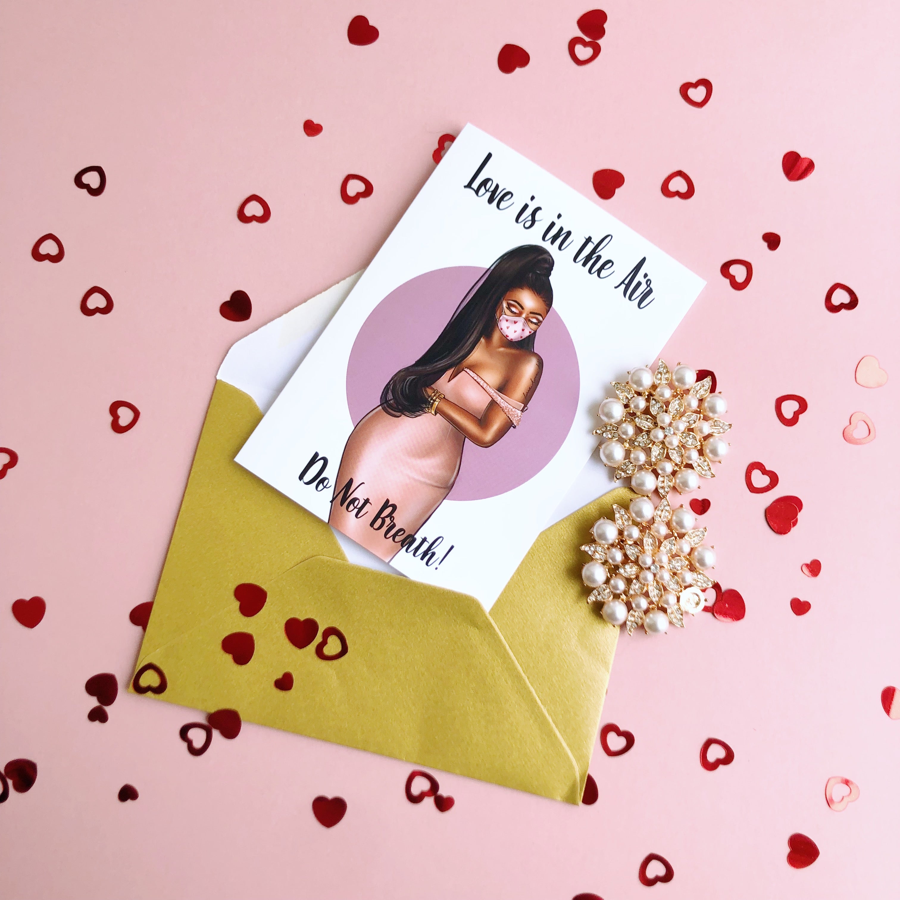Vee (funny) Galentine Card