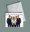 Abrantie's Grooms Men Request Card