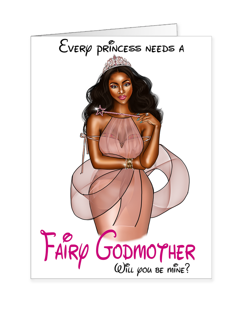
            
                Load image into Gallery viewer, Zola Godmother request card
            
        