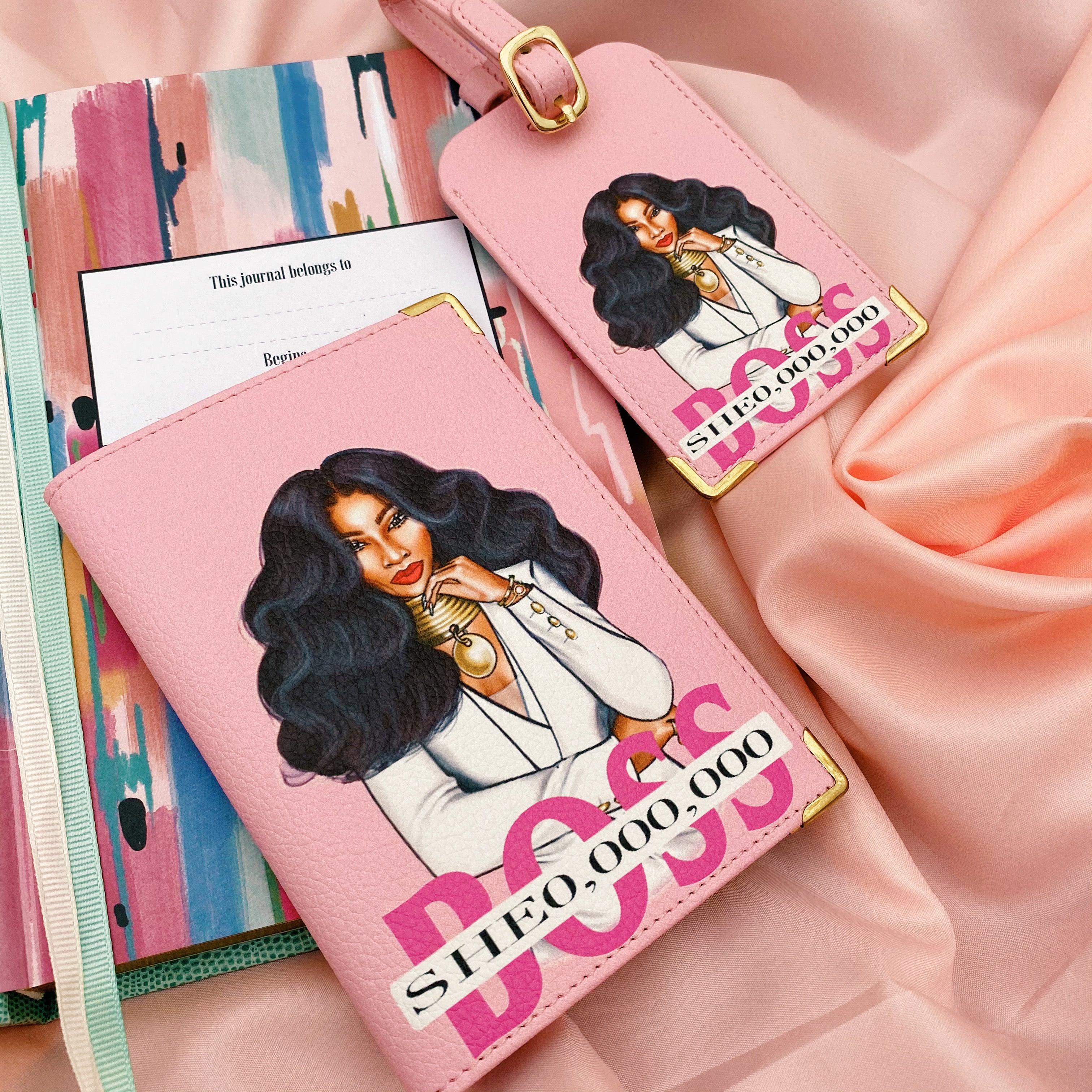 Dela Passport Cover & Luggage Tag Set