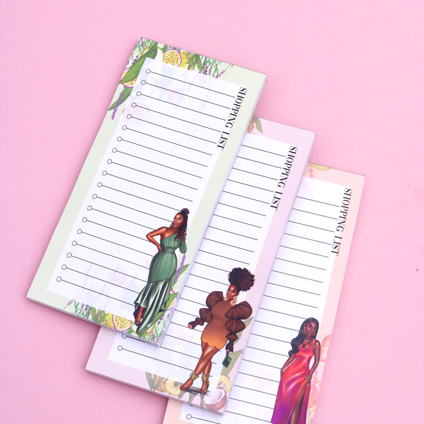Hadiza Shopping list notepad