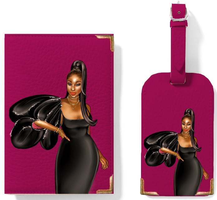 Ivy Passport Cover & Luggage Tag Set