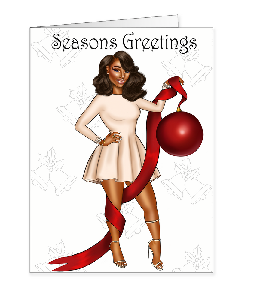 
            
                Load image into Gallery viewer, Belle Christmas card
            
        