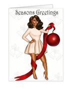 Belle Christmas card