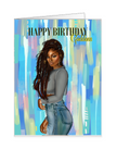 Bleu Birthday Card
