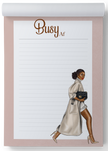 Brooke Busy AF notepad
