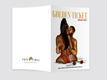 Eliza Golden ticket Card