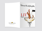 Lyla Lit Christmas card