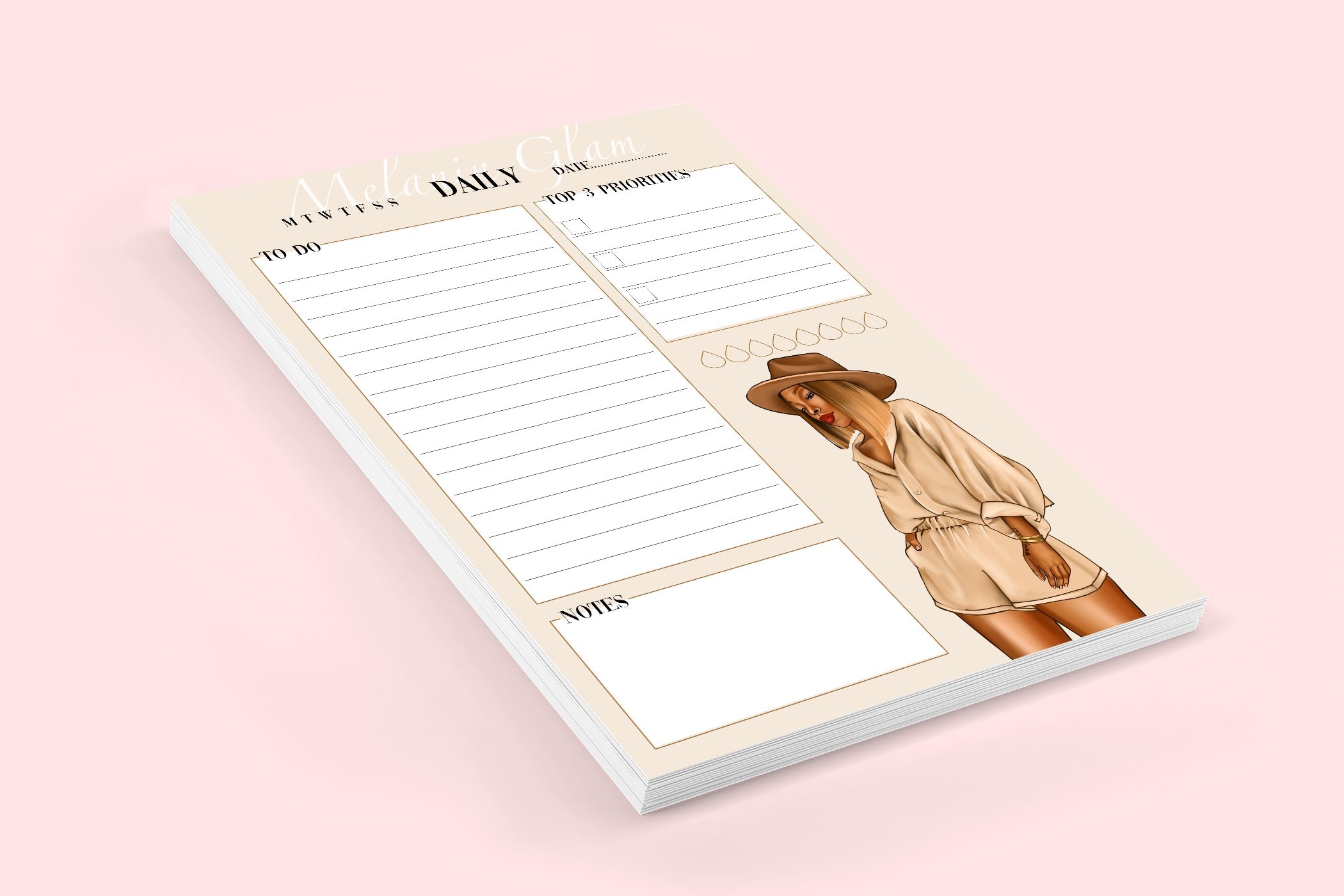 Dria Daily notepad