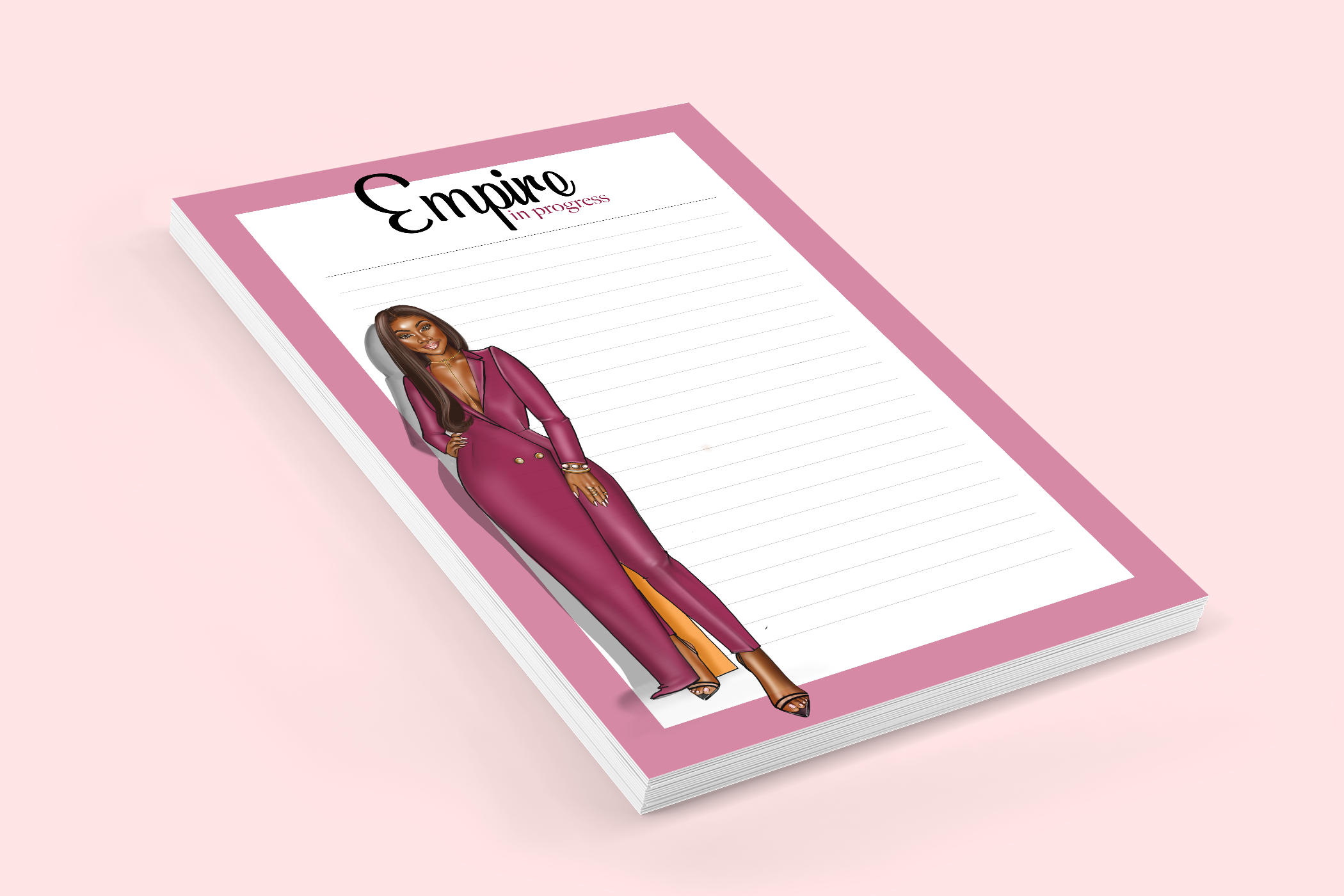 Ellie Empire notepad