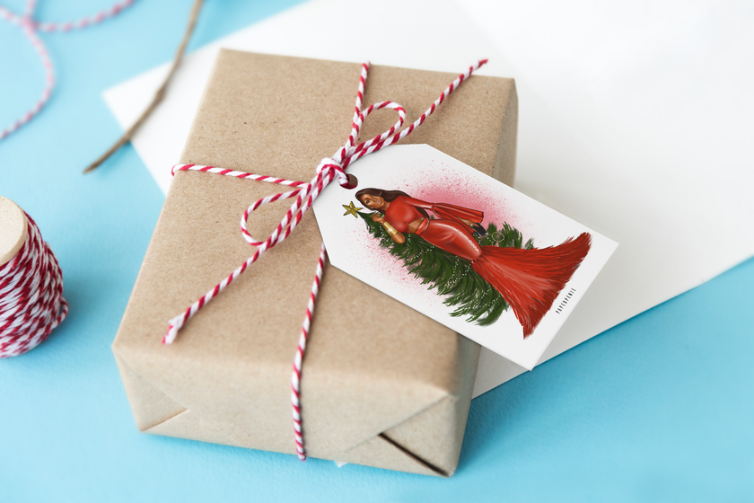 Poppy Gift Tags (Set of 6)