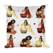 Ms. Lemon Square Pillow