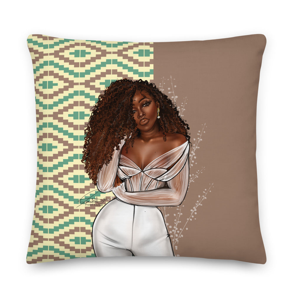
            
                Load image into Gallery viewer, White Chocolate coils Pillow
            
        