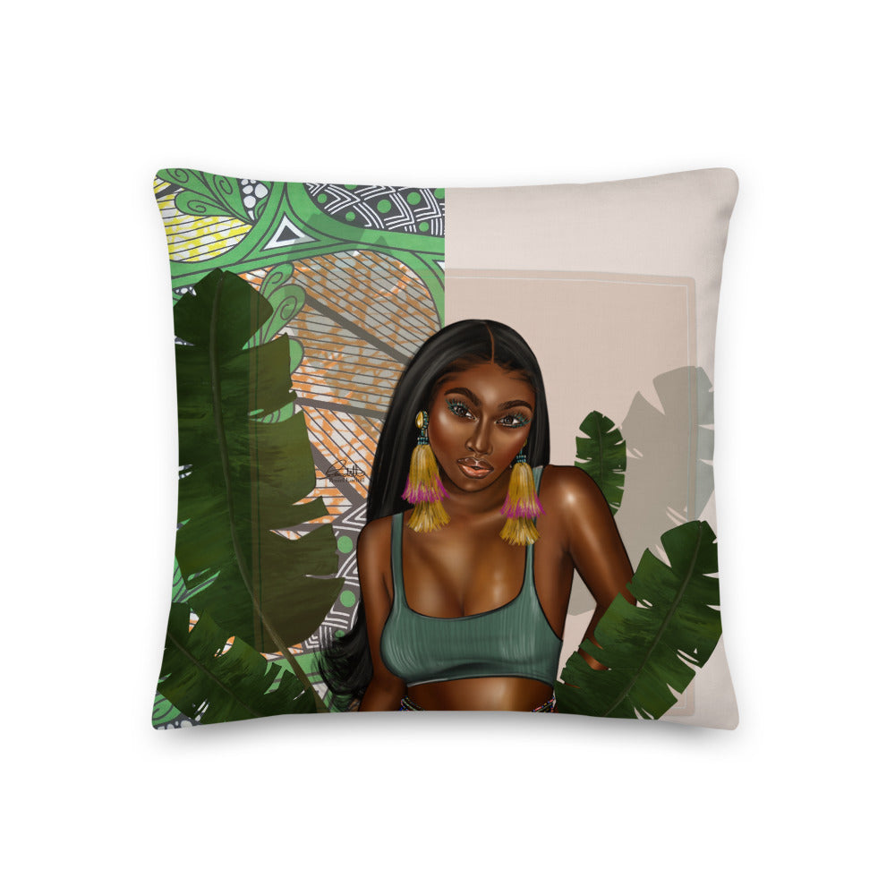 Banana leaf Pillow