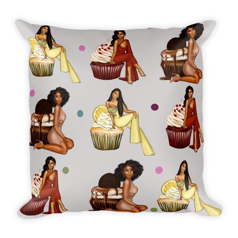 Ms. Oreo Square Pillow