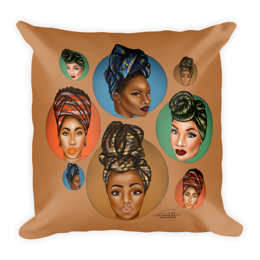 Araba Square Pillow