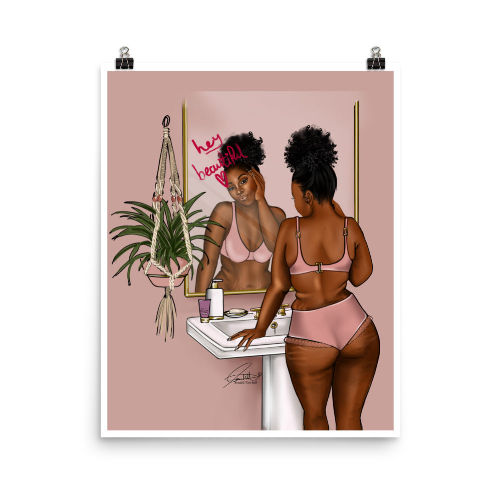 Pink reflection
