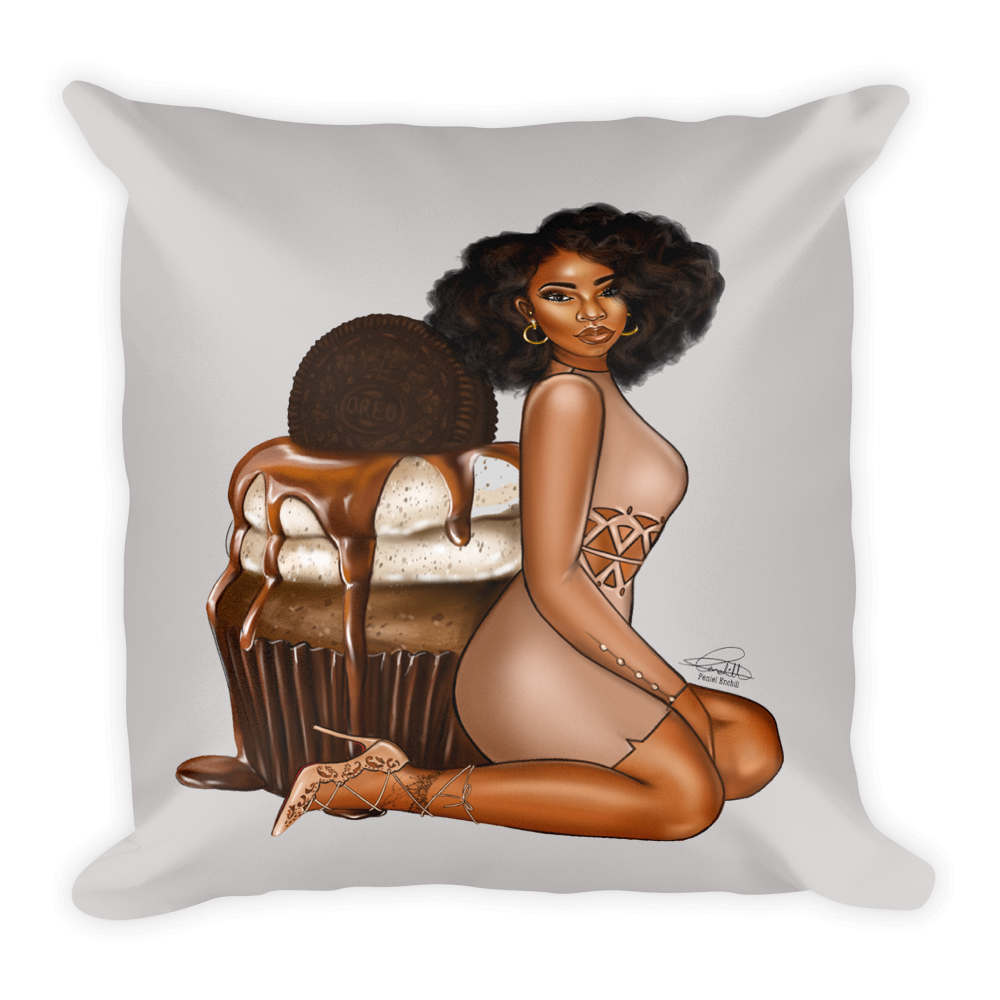 Ms. Oreo Square Pillow