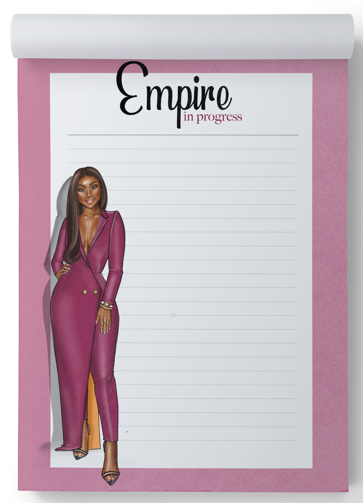 
            
                Load image into Gallery viewer, Ellie Empire notepad
            
        