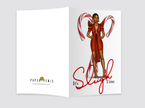 Ohemaa Sleigh Christmas card