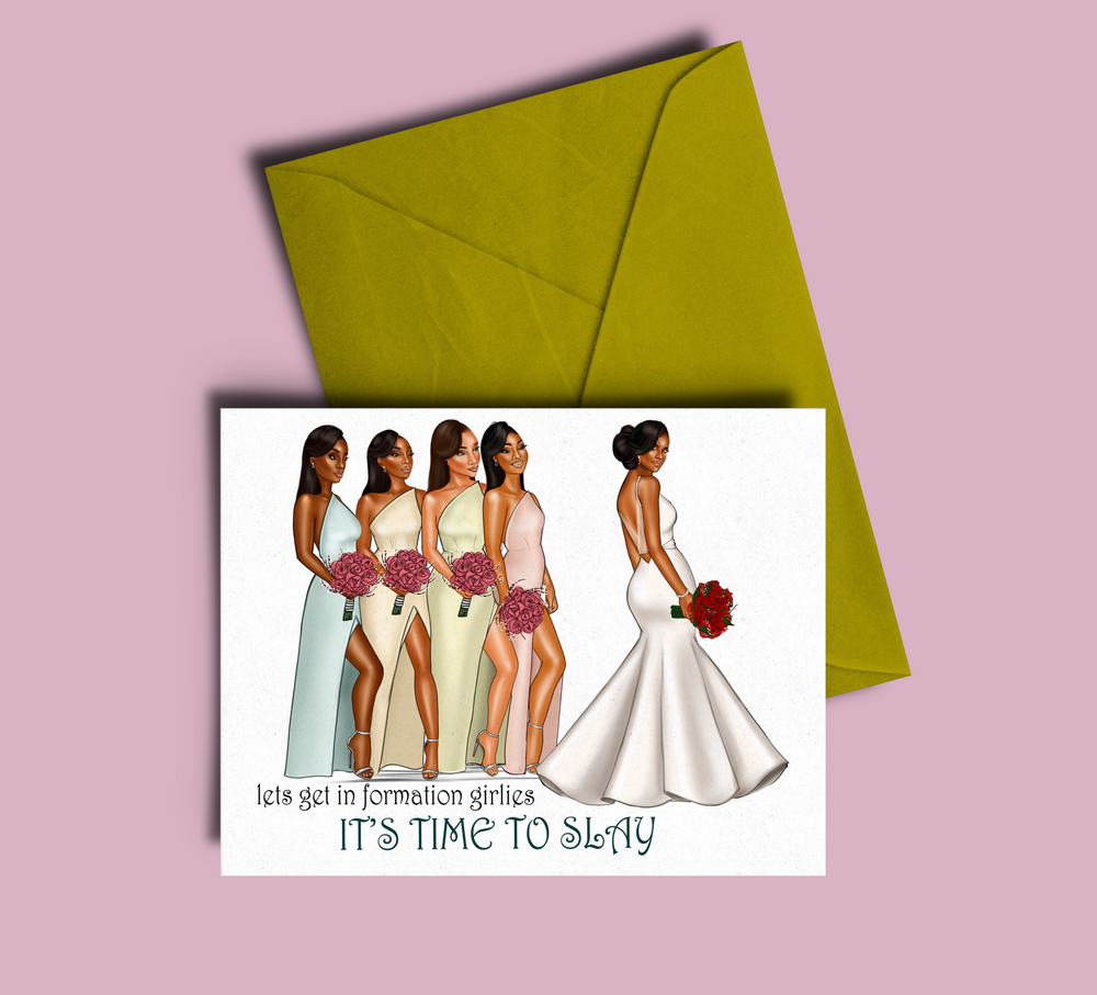 Alexis (Bridesmaids) Request Card
