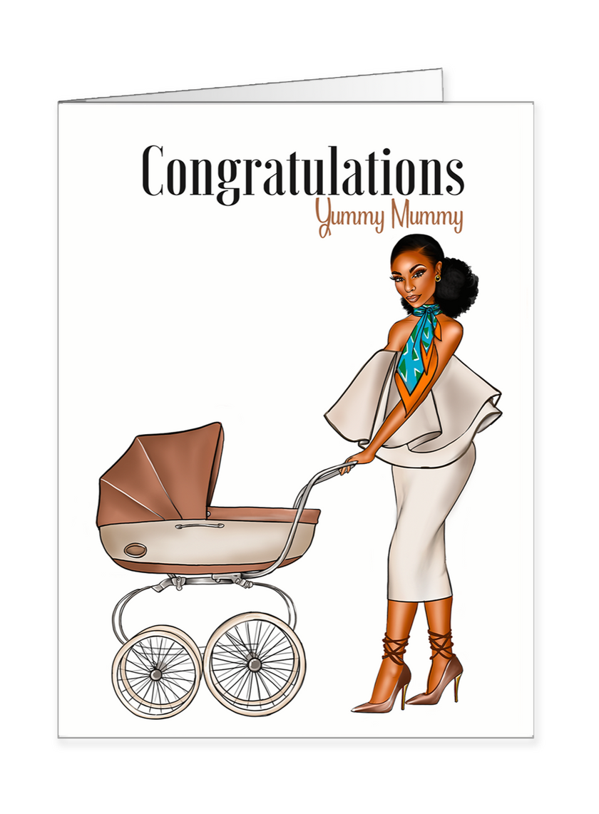 Temi Congratulations Card