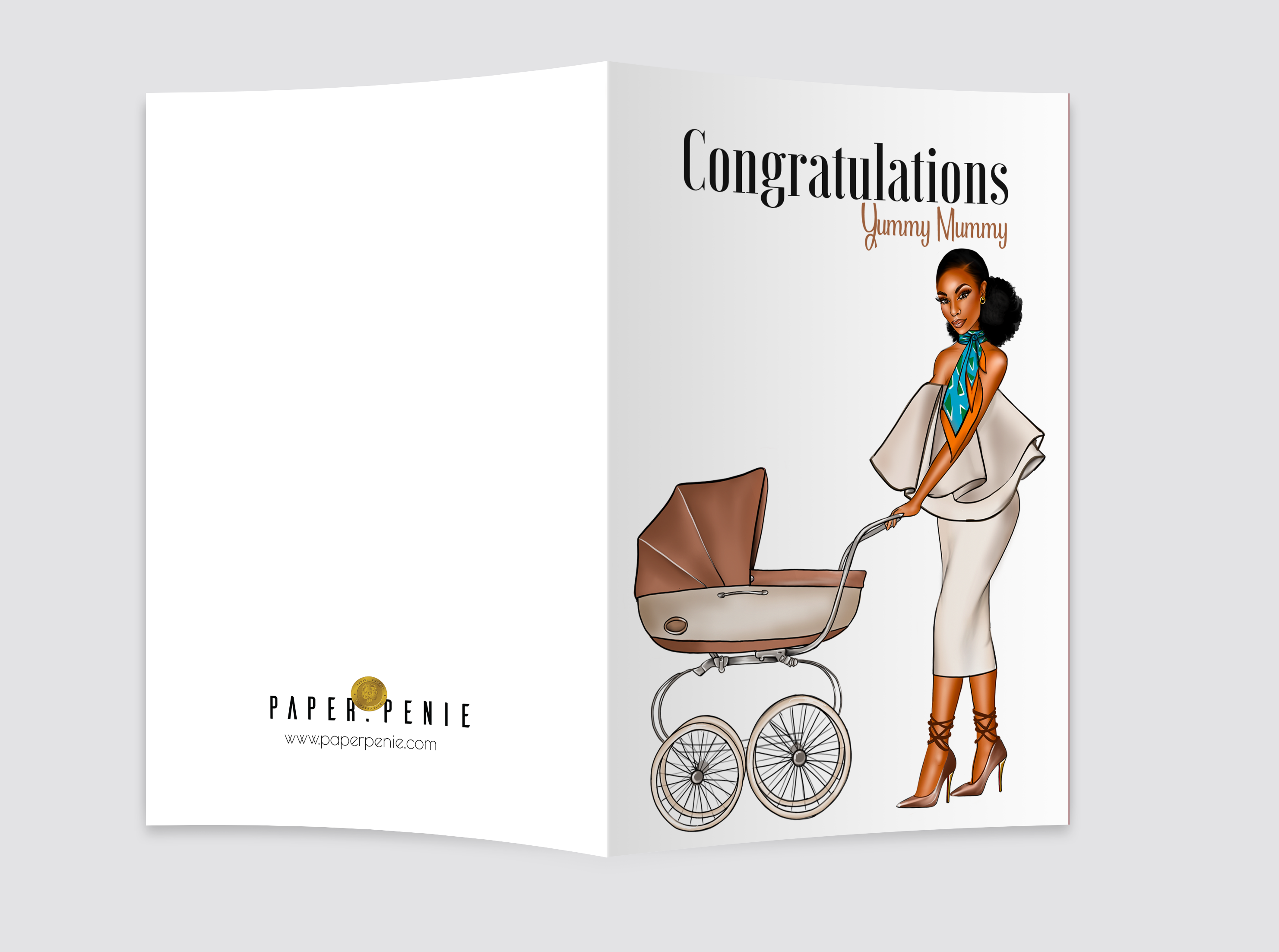 Temi Congratulations Card